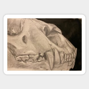 Lion skull Sticker
